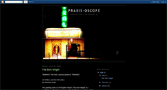 Desktop Screenshot of praxisoscope.blogspot.com