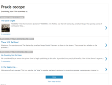 Tablet Screenshot of praxisoscope.blogspot.com