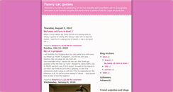 Desktop Screenshot of funny-cat-games.blogspot.com