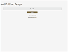 Tablet Screenshot of ma-ud-design.blogspot.com