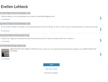 Tablet Screenshot of evelienlohbeck.blogspot.com