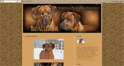 Desktop Screenshot of beaudorjansen.blogspot.com
