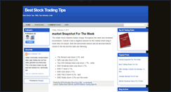 Desktop Screenshot of best-stock-trading-tips.blogspot.com