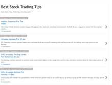 Tablet Screenshot of best-stock-trading-tips.blogspot.com