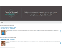 Tablet Screenshot of detailsbeyonddesign.blogspot.com