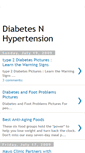 Mobile Screenshot of diabetesnhypertension.blogspot.com