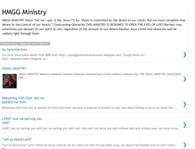 Tablet Screenshot of hmggministry.blogspot.com