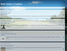Tablet Screenshot of birthactioncoalition.blogspot.com