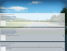 Tablet Screenshot of eletricidadeontemehoje.blogspot.com