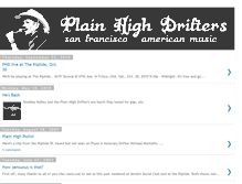 Tablet Screenshot of plainhighdrifters.blogspot.com