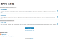 Tablet Screenshot of daniya-ks.blogspot.com