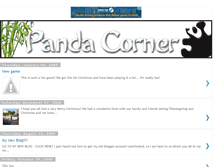 Tablet Screenshot of pandacorner.blogspot.com