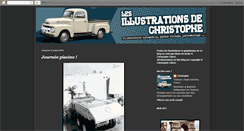 Desktop Screenshot of lesillustrationsdechristophe.blogspot.com