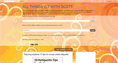 Desktop Screenshot of ictscotty.blogspot.com