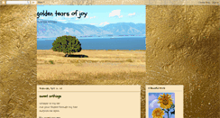 Desktop Screenshot of goldentearsofjoy.blogspot.com