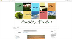 Desktop Screenshot of freshly-rooted.blogspot.com