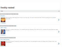 Tablet Screenshot of freshly-rooted.blogspot.com