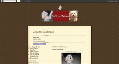 Desktop Screenshot of cocothemaltepoo.blogspot.com