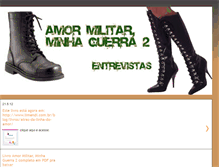 Tablet Screenshot of livroamormilitardois.blogspot.com