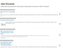 Tablet Screenshot of jokosiswanto77.blogspot.com