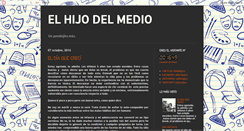 Desktop Screenshot of eldelmedio.blogspot.com