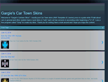 Tablet Screenshot of gargiescartownskins.blogspot.com