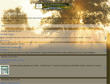 Tablet Screenshot of confessionsofanunchurchedbeliever.blogspot.com