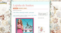 Desktop Screenshot of lojinhadossonhos.blogspot.com