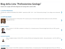 Tablet Screenshot of professionistageologo.blogspot.com