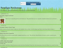 Tablet Screenshot of paradigmpercherons.blogspot.com