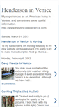 Mobile Screenshot of hendersoninvenice.blogspot.com