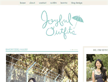 Tablet Screenshot of joyfuloutfits.blogspot.com