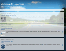 Tablet Screenshot of medicosurgenciologos.blogspot.com