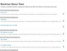 Tablet Screenshot of bhsdanceteam.blogspot.com