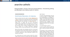 Desktop Screenshot of anarcho-catholic.blogspot.com