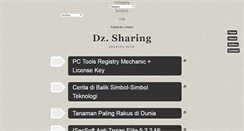 Desktop Screenshot of dz-sharing.blogspot.com