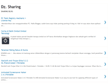 Tablet Screenshot of dz-sharing.blogspot.com