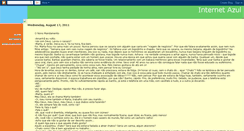 Desktop Screenshot of internetazul.blogspot.com