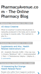 Mobile Screenshot of pharmacyavenue.blogspot.com