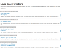 Tablet Screenshot of laurabeach.blogspot.com