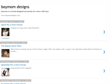 Tablet Screenshot of boymomdesigns.blogspot.com