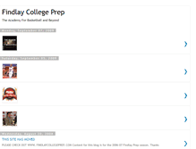 Tablet Screenshot of findlaycollegeprep.blogspot.com