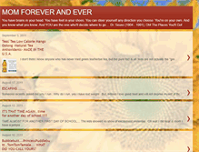 Tablet Screenshot of momforeverandever.blogspot.com