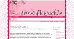 Desktop Screenshot of nicolemclaughlin.blogspot.com