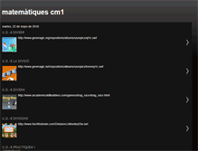 Tablet Screenshot of matematiquescm1-santateresa.blogspot.com