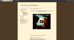 Desktop Screenshot of construyendobellopolis.blogspot.com