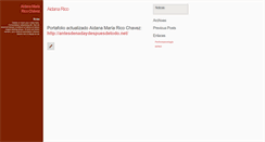 Desktop Screenshot of aidanarico.blogspot.com