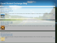 Tablet Screenshot of equalstudentexchange.blogspot.com