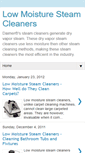 Mobile Screenshot of low-moisture-steam-cleaners.blogspot.com