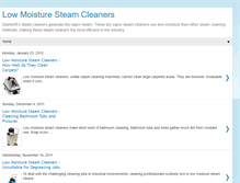 Tablet Screenshot of low-moisture-steam-cleaners.blogspot.com